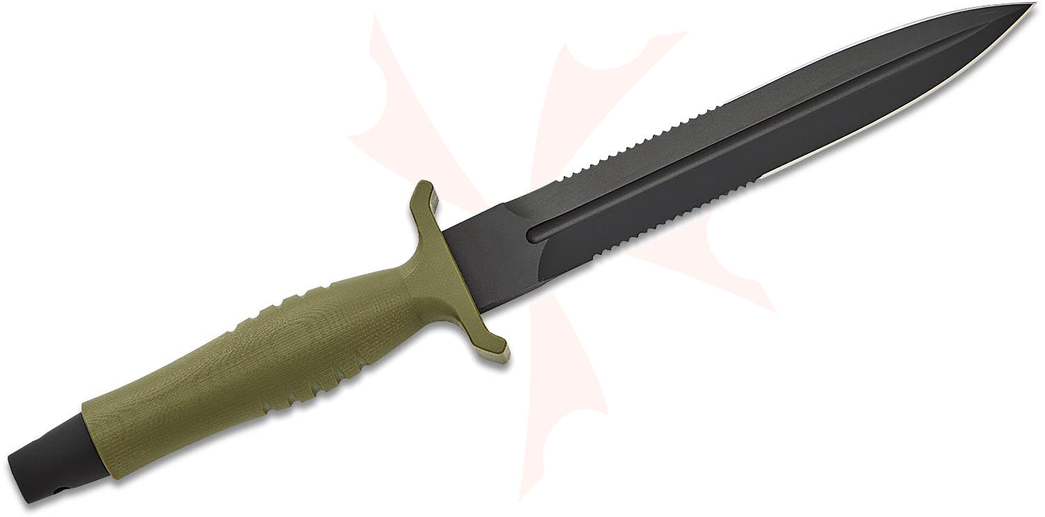 Fox FX-596 G10 OD AF Veleno Fixed Blade Knife 6.73
