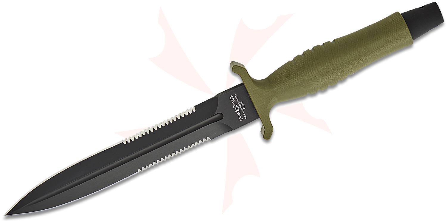 Fox FX-596 G10 OD AF Veleno Fixed Blade Knife 6.73