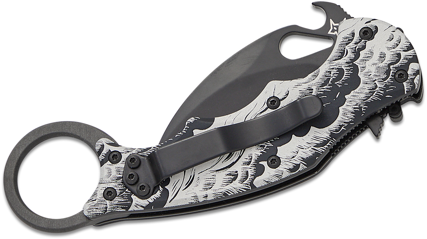 Fox FX-599 Liner Lock Folding Karambit 2.56