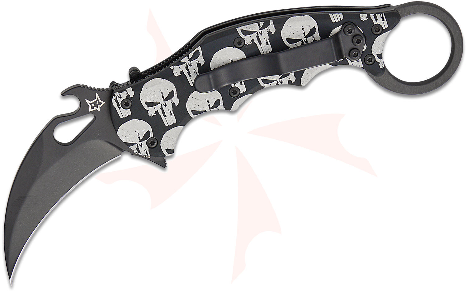 Fox FX-599 Liner Lock Folding Karambit 2.56