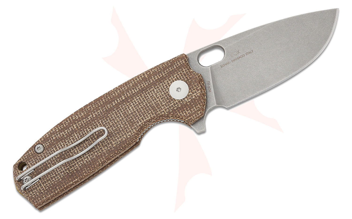 Fox FX-604 MBR Jesper Voxnaes Core Flipper Knife 3.15