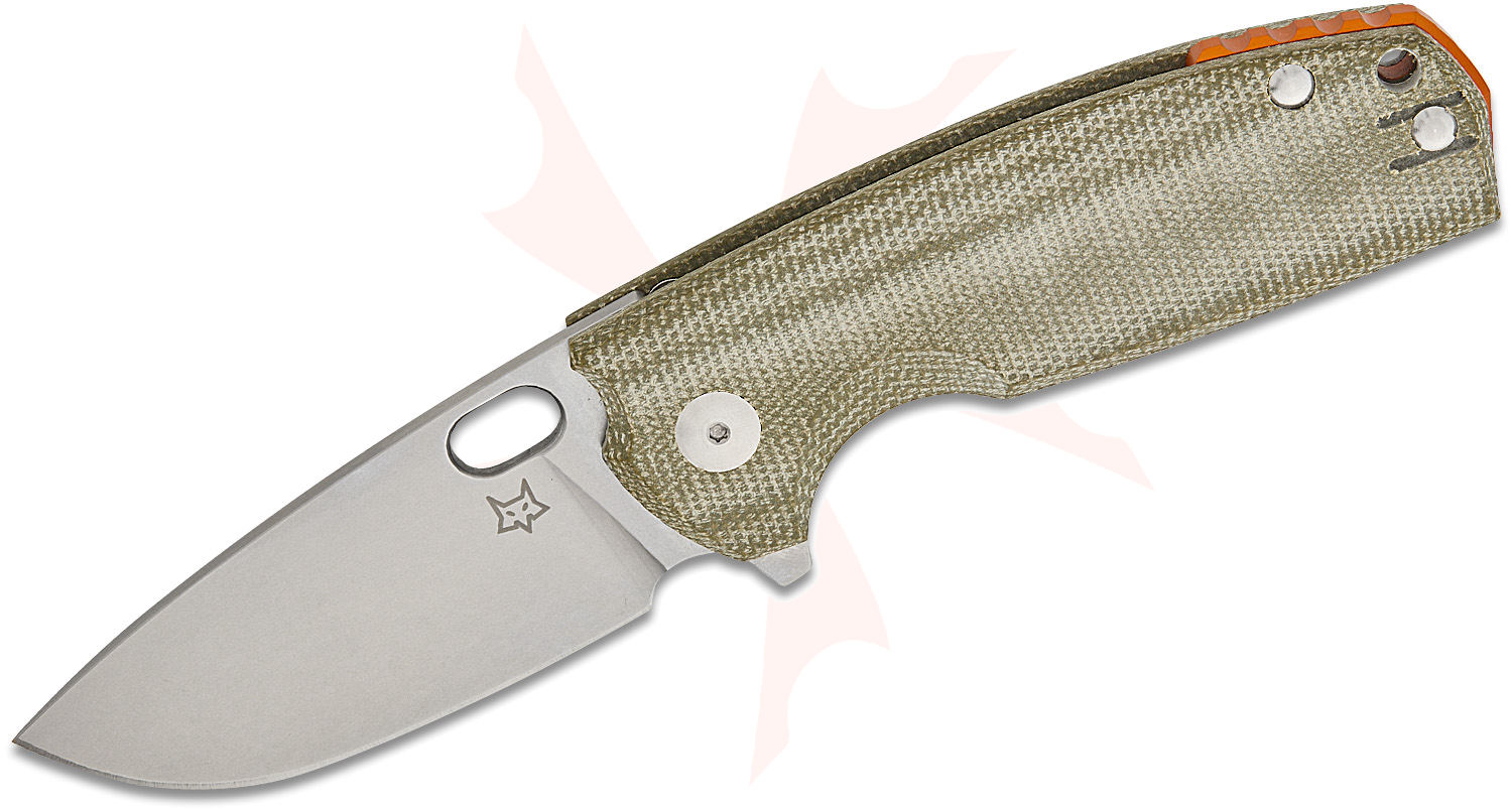 Fox FX-604 MFG Jesper Voxnaes Core Liner Lock Flipper Knife 3.15