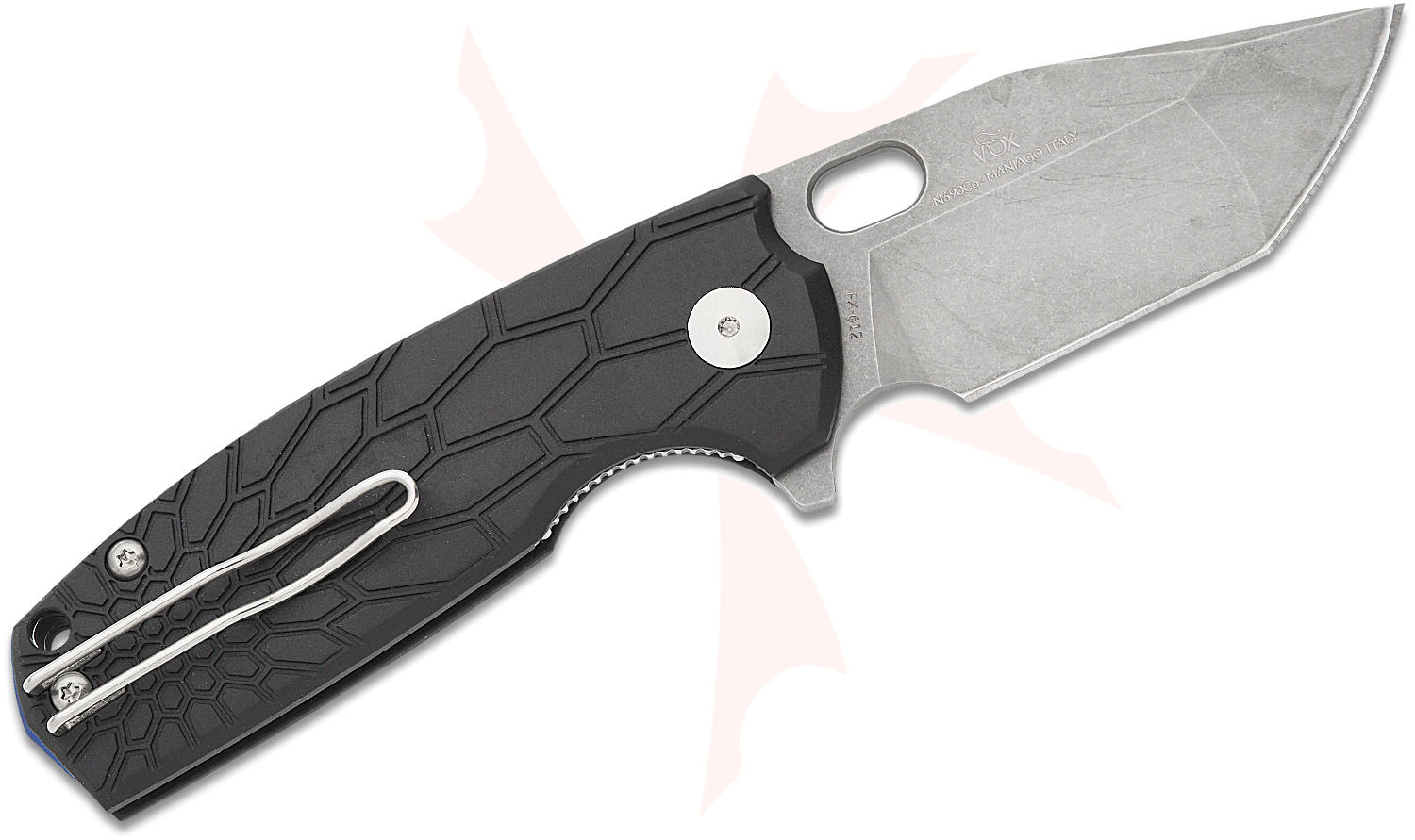 ふーな Fox FX-612 BS Jesper Voxnaes Core Liner Lock Flipper Knife 3.15
