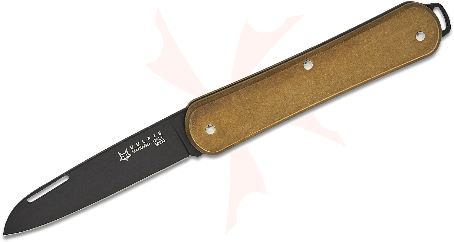 Fox Knives FX-VP130 OTB Vulpis Slipjoint Folding Knife 2.17