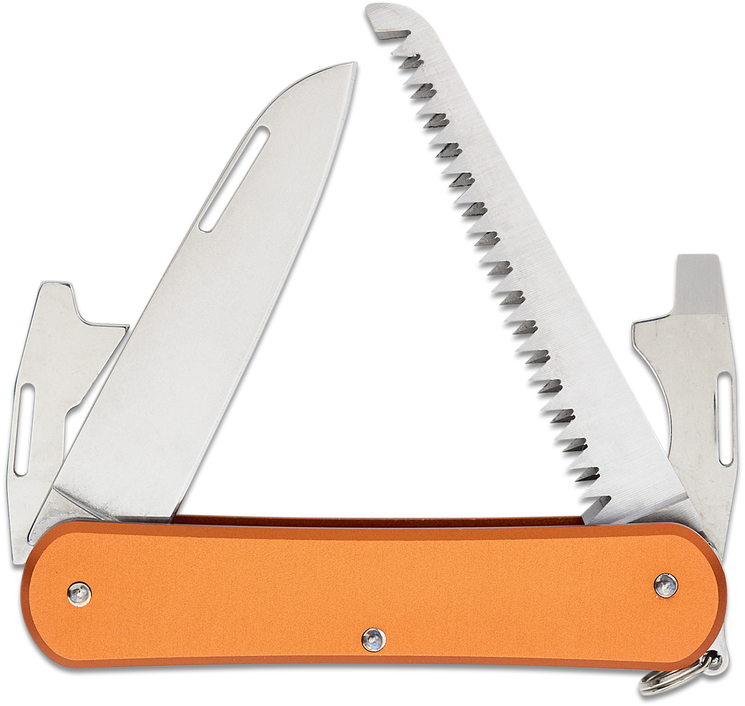 Fox Knives VULPIS FX-VP130-F4 SB Multi Tool Knife N690Co Steel Blade Blue