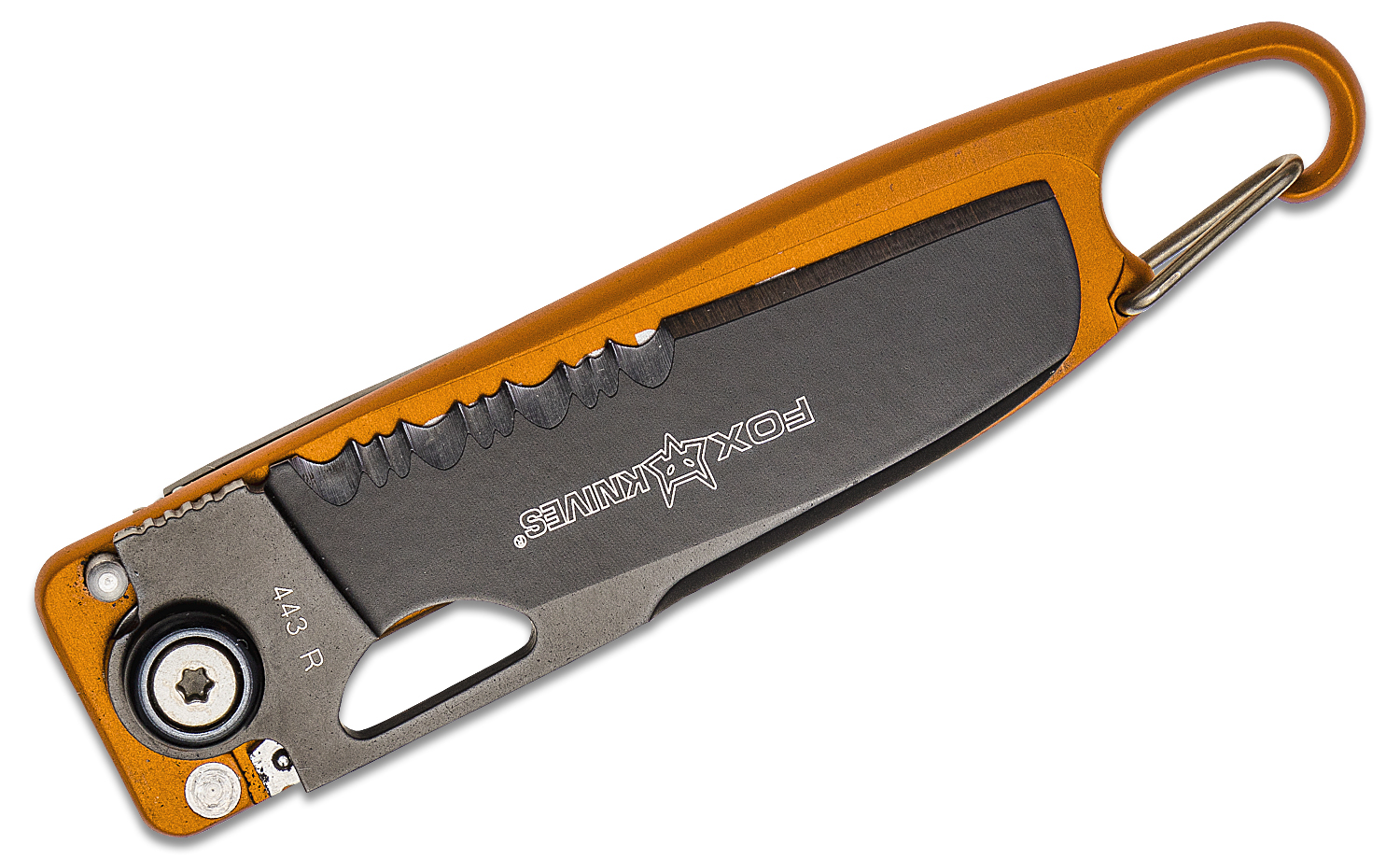 Fox 443R Twice Rescue Climber Folding Knife 2.48