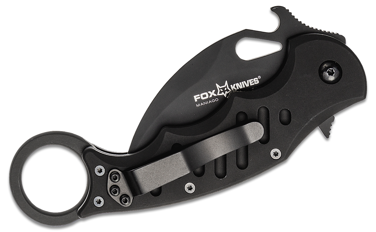 Fox 478B Folding Karambit Flipper 3.2