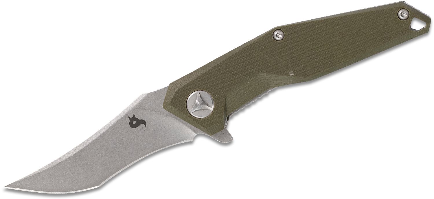 Fox Knives Official German Navy Slip Joint Folding Knife (3.13 Stonewash)  - Blade HQ