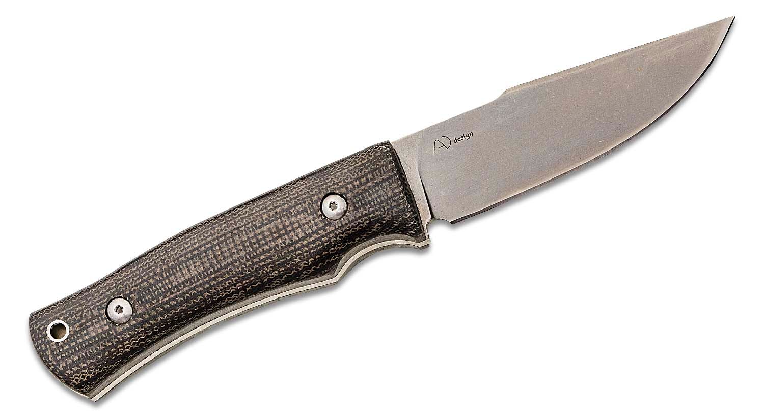 Fox BlackFox BF-749 Explorator Fixed Blade Knife 3.94