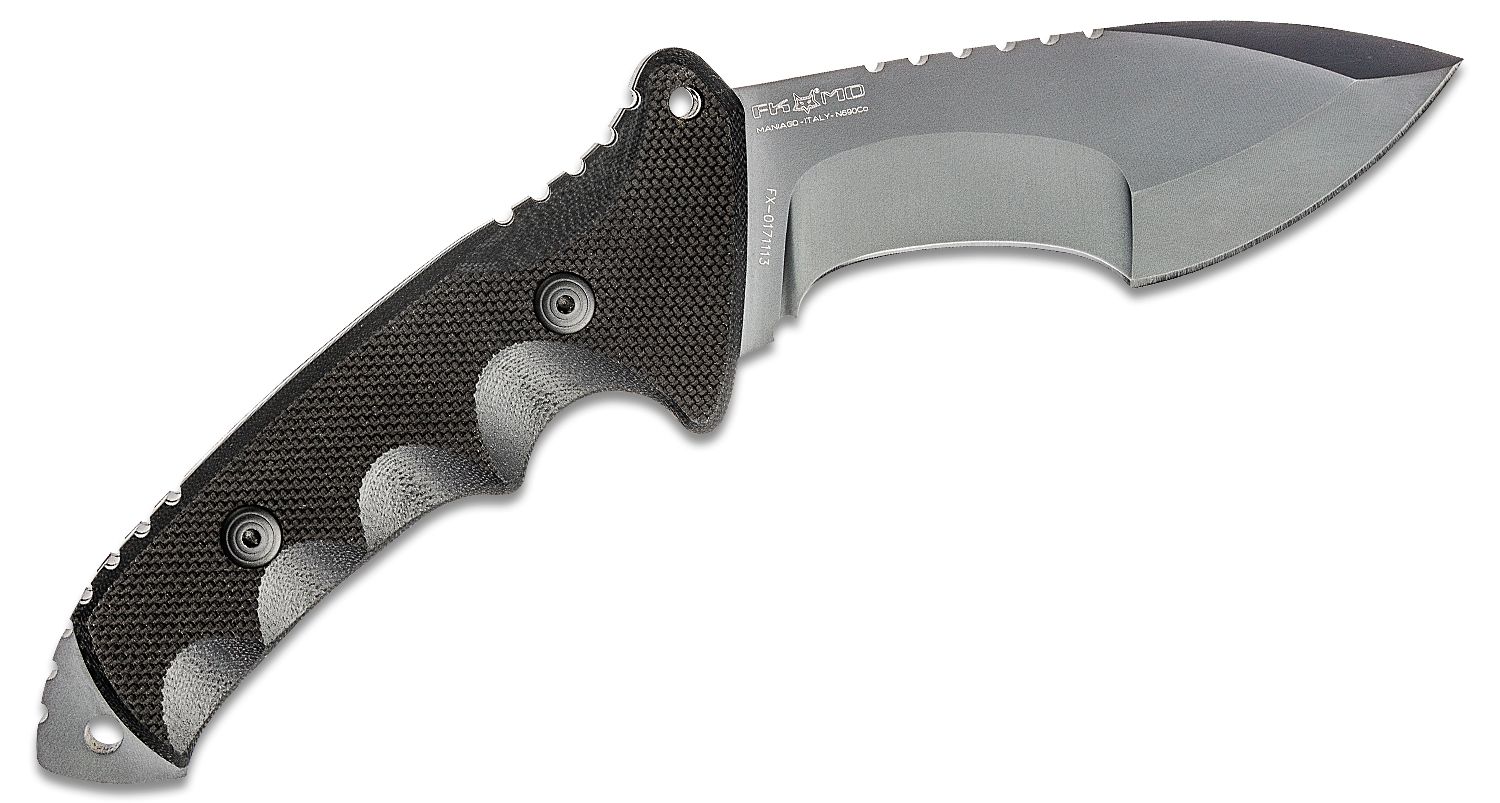 Fox FX-0171113 FKMD Specwog Warrior Fixed Blade Knife 4.53