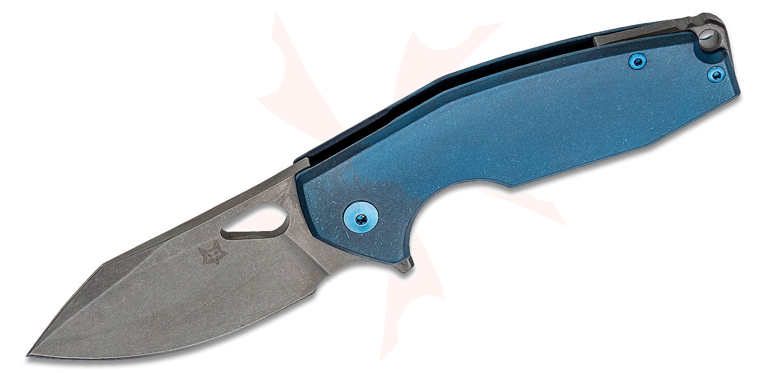 Fox FX-527 TI Jesper Voxnaes Yaru Flipper Knife 2.76