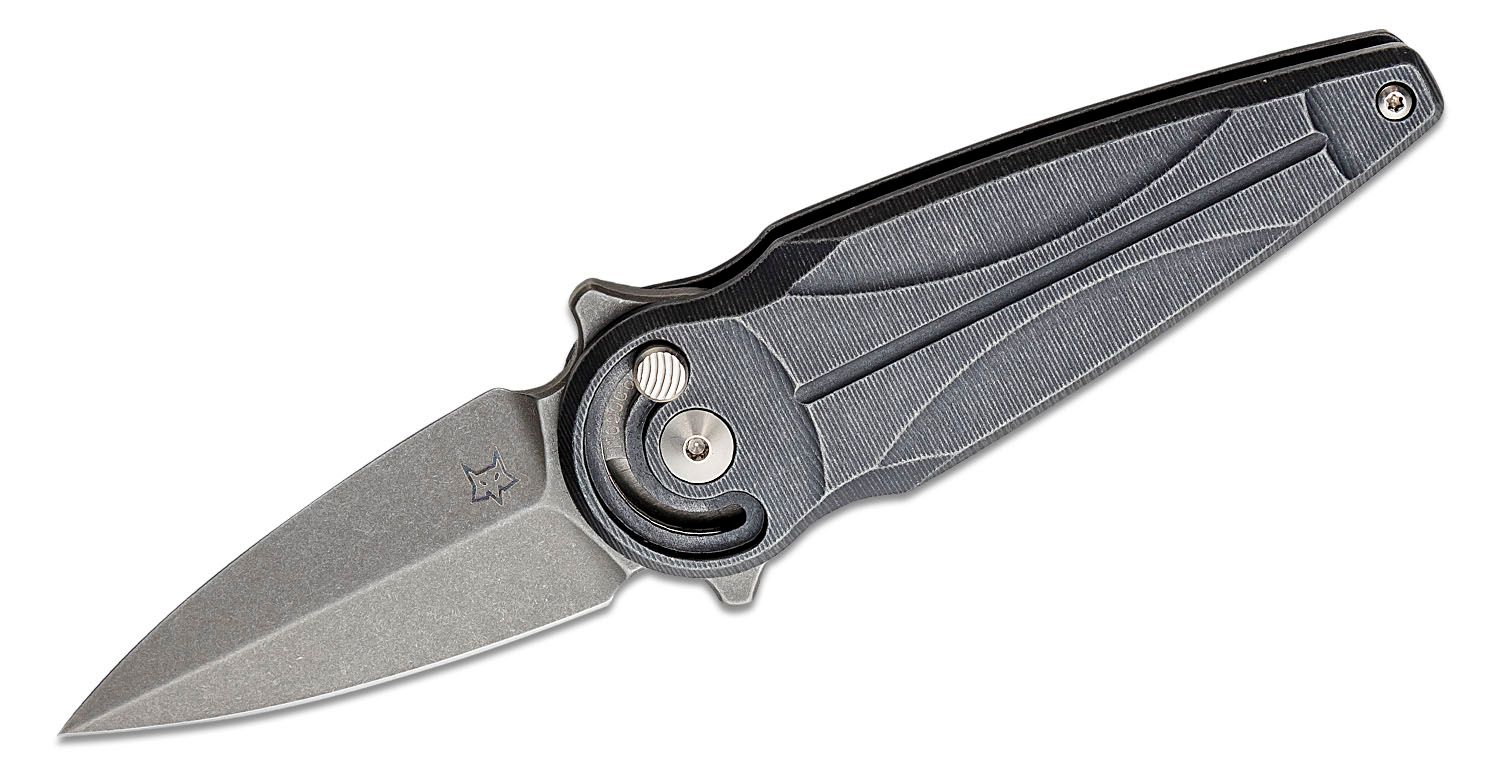  Fox Knives Saturn FX-551ALG Pocket Knife Gray Aluminum