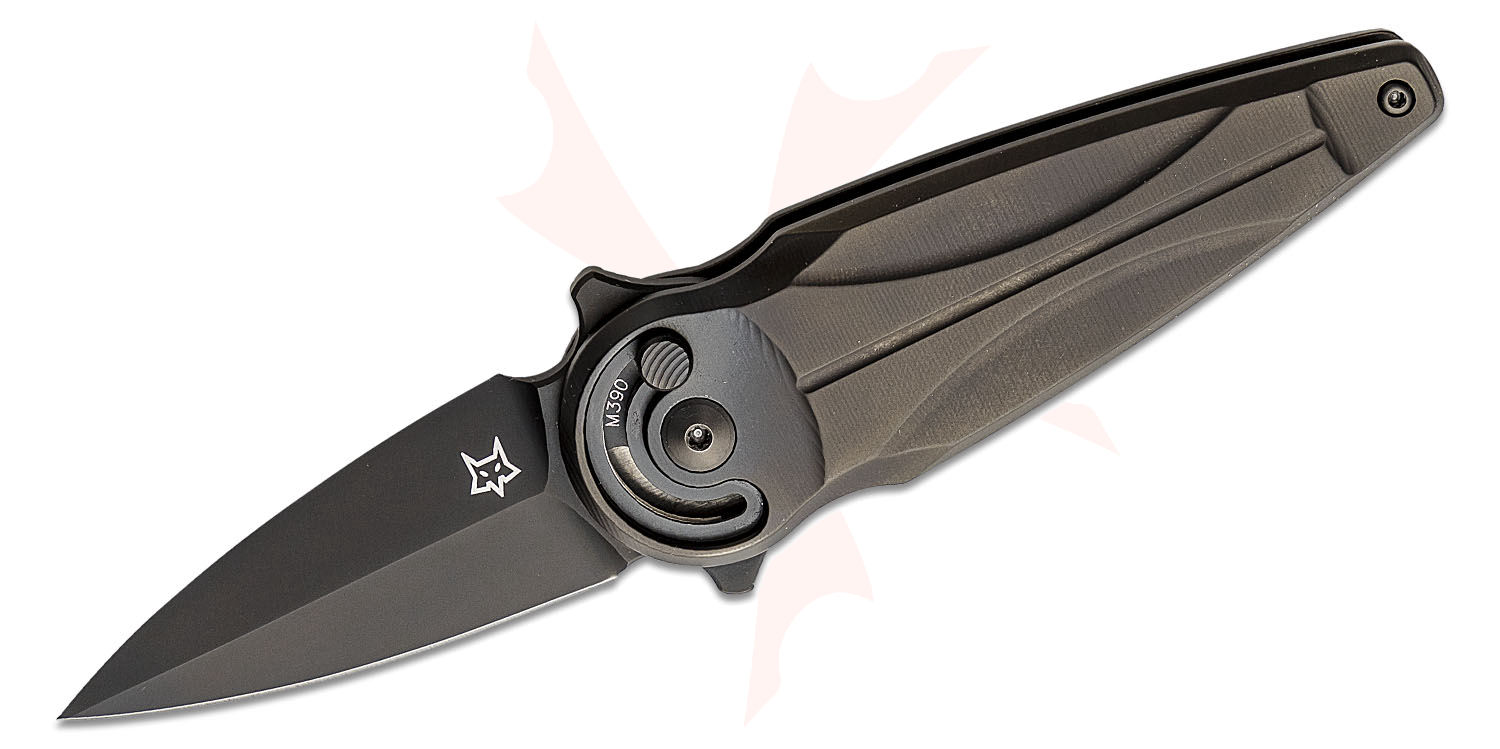 Fox FX-551 TiPVD Saturn Flipper Knife 2.56