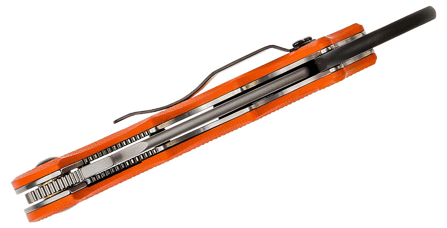 Fox FX-597TK Doug Marcaida Dart Folding Karambit Trainer 2.56 420C Bead  Blast Blade, Orange G10 Handles - KnifeCenter - 01FX023
