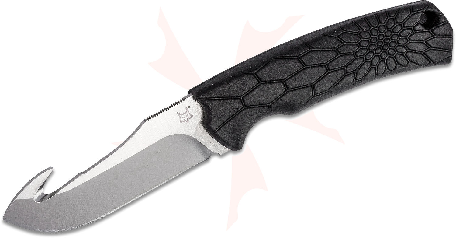 Fox FX-607 Jesper Voxnaes Core Skinner Fixed Blade Knife with Gut Hook ...