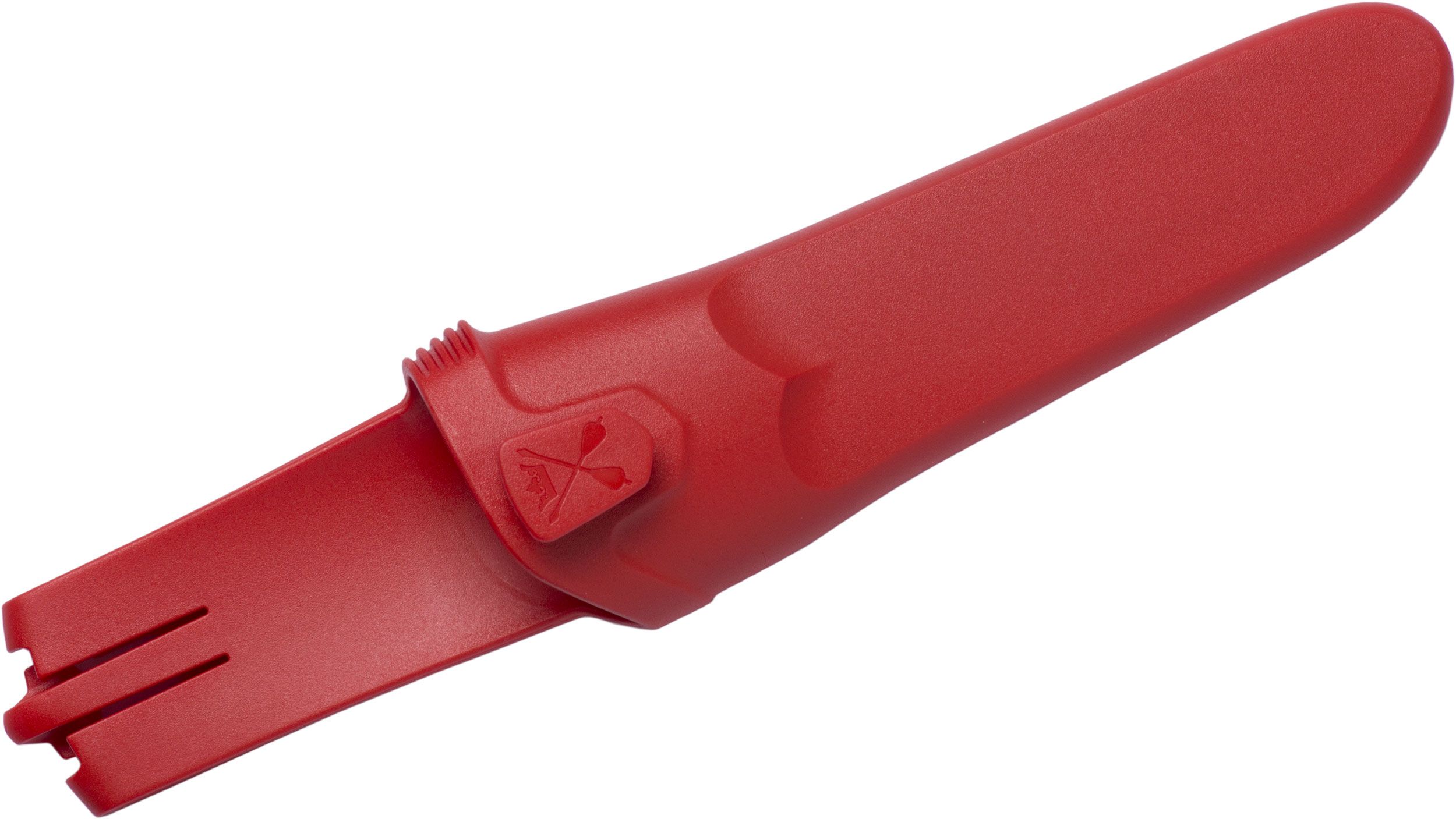 Morakniv Mora of Sweden Basic 511 3-5/8 Carbon Steel Blade, Red Polymer  Handle - KnifeCenter - M-12147