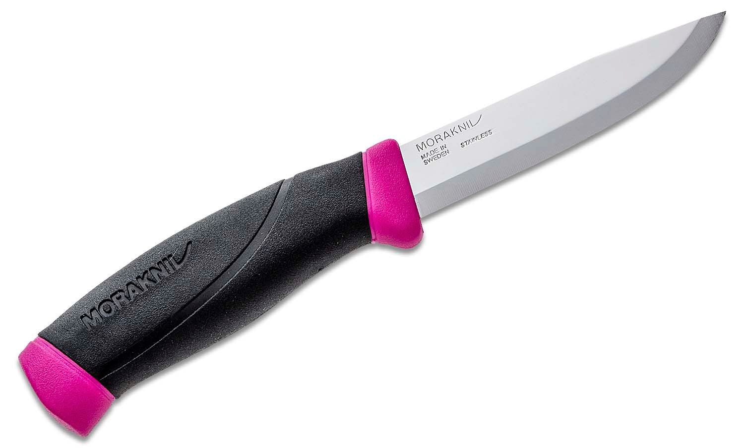 Morakniv Outdoor Knife COMPANION Pink - German Knife Shop