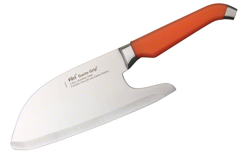 Rachael Ray 8 Chef's Rocker Knife w/Sharp & Store Sheath 