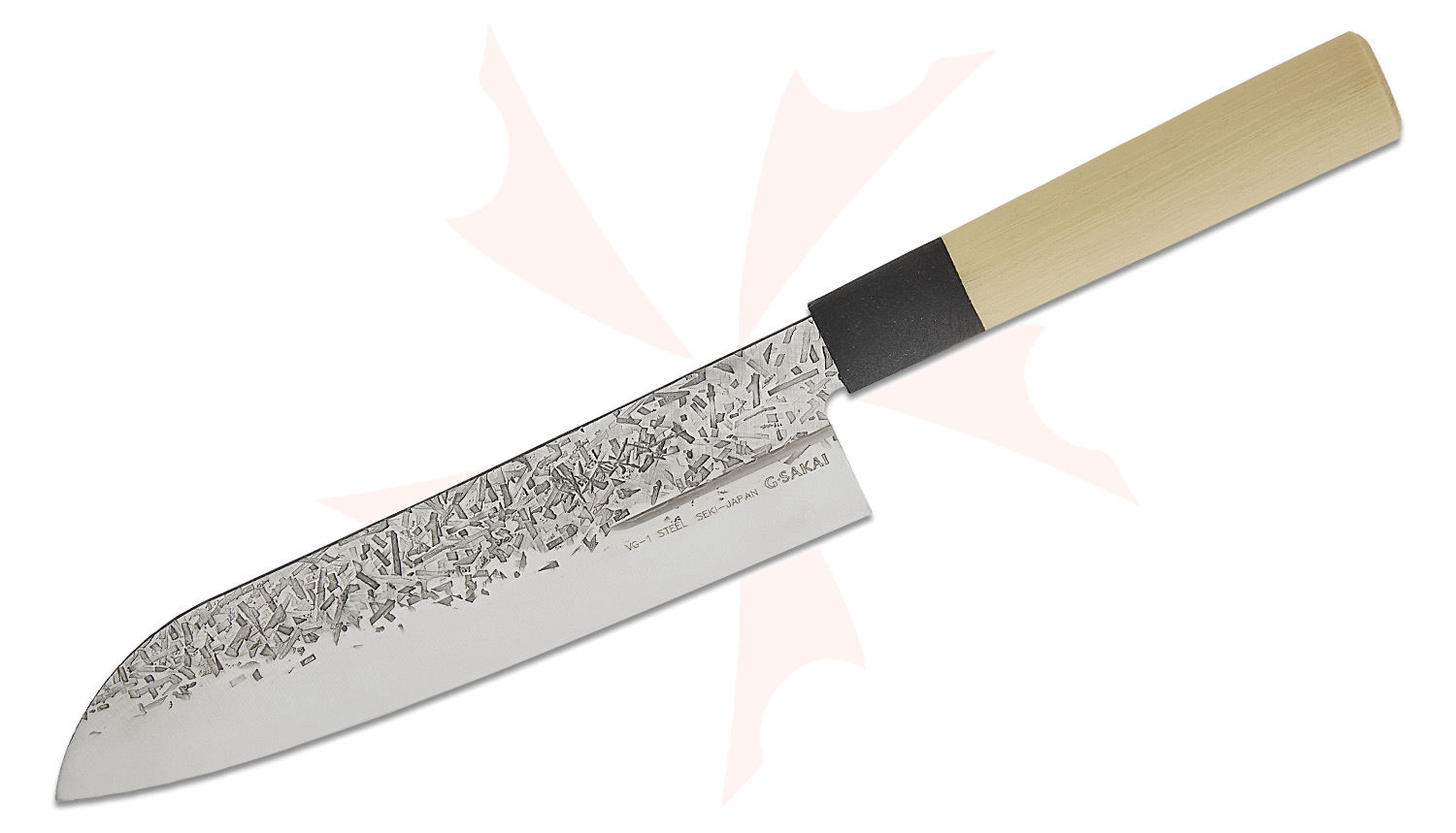 k6 km1  Saki G. Sakai Bosensaku Gyuto Kitchen Knife 7.50