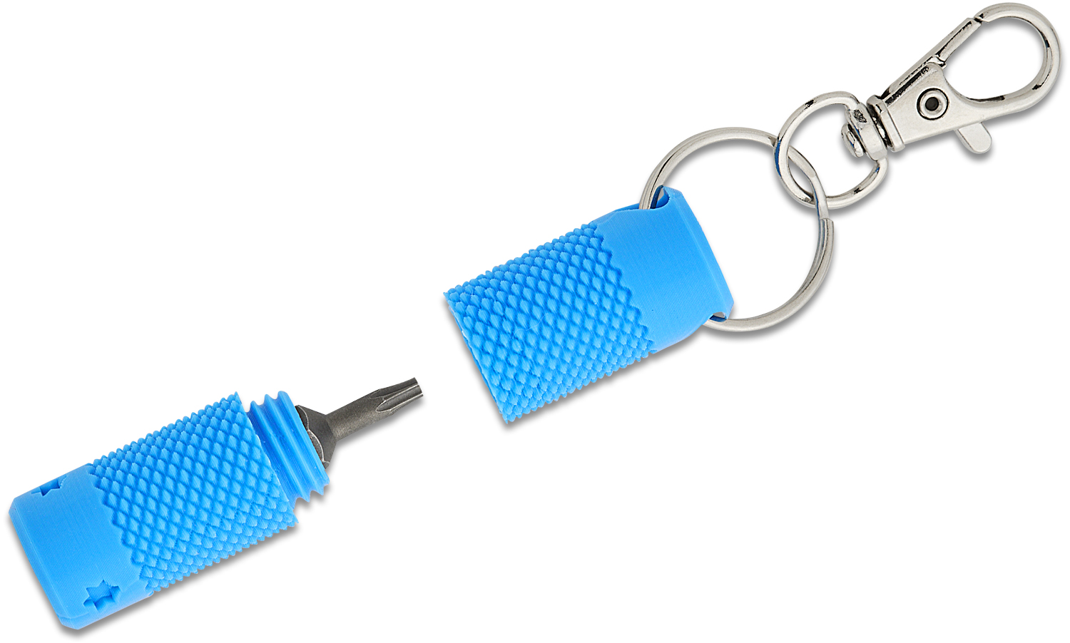 Eric Garza Sky Blue Green 3D Printed Keychain Bit Driver with Wiha
