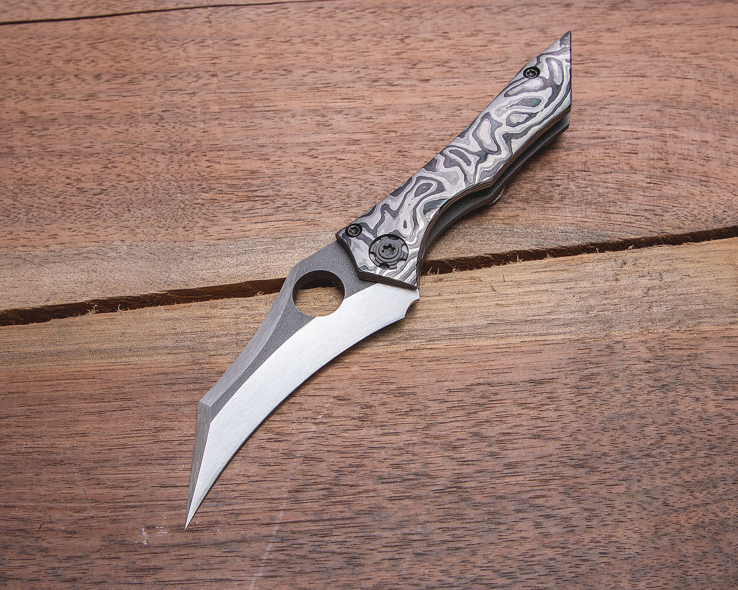 Gavko Knives Michal Gavac Custom Manta Folding Knife 3