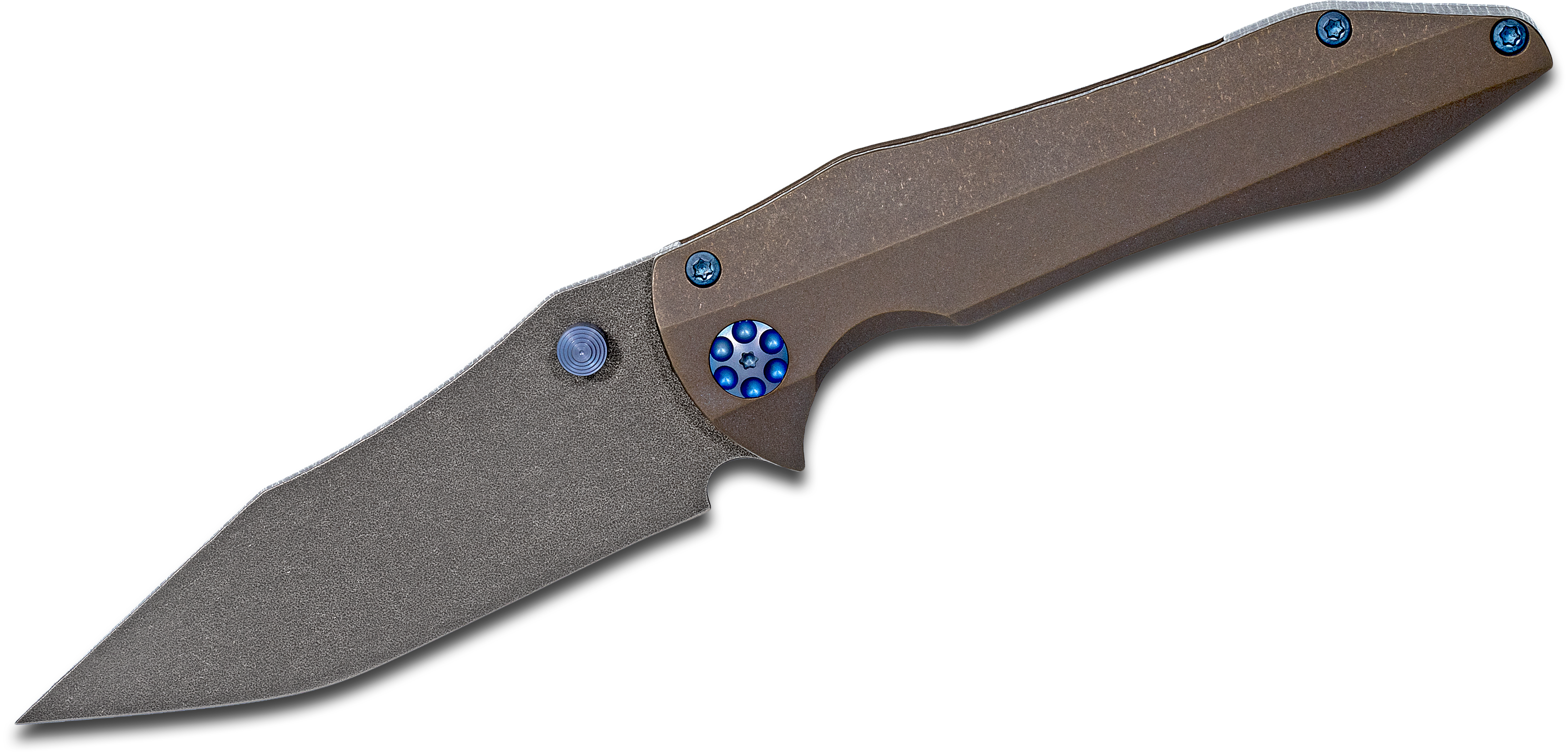 Gavko Knives Michal Gavac Custom Tiger Folding Knife 3.7