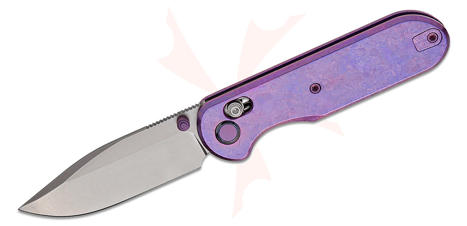 Geo Knife Ethereal Cutter Crossbar Lock Folding Knife 3