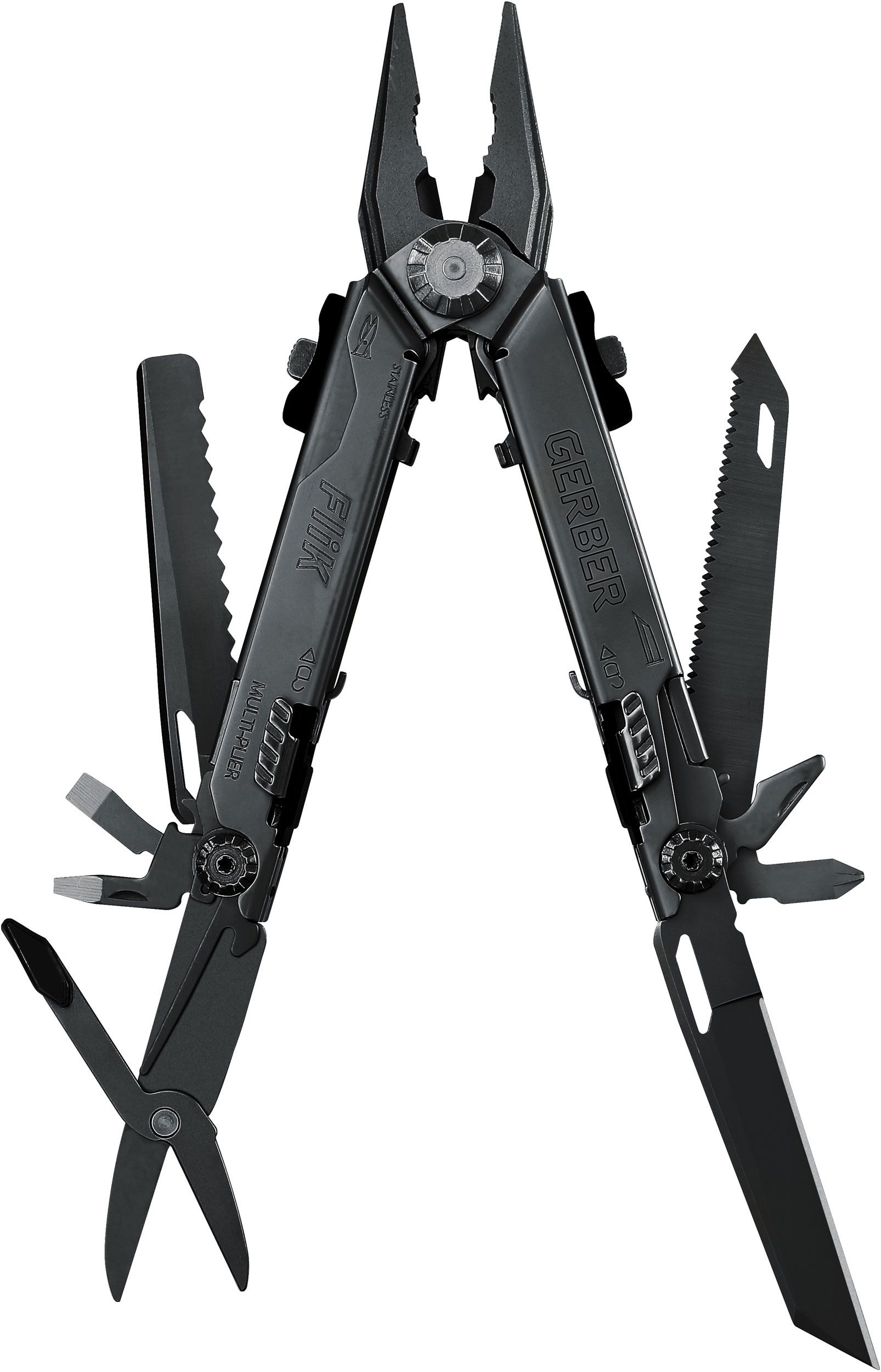 Gerber 17-Piece One Hand Open Multi-Tool in the Multi-Tools