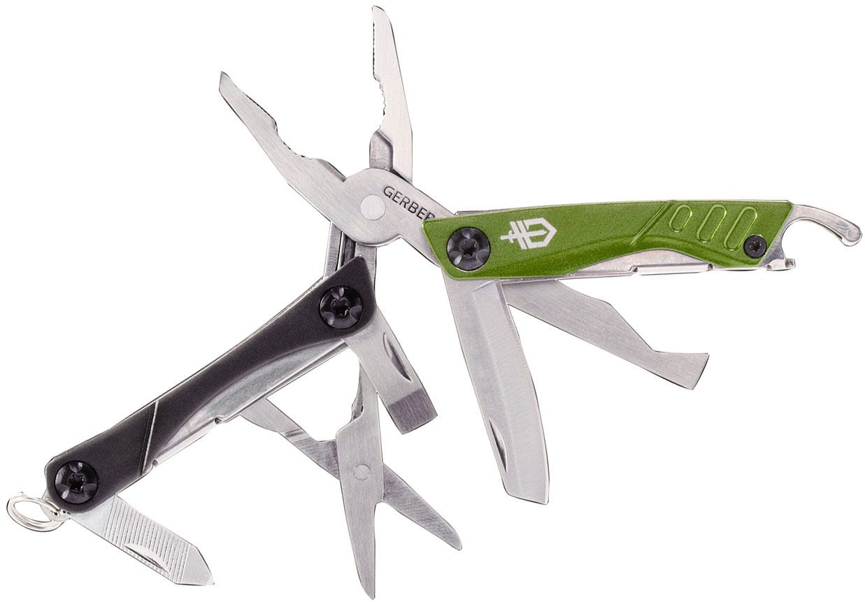 Legeme ankomst ordningen Gerber Dime Micro Multi-Tool, Mini, Green - KnifeCenter - 31-001132