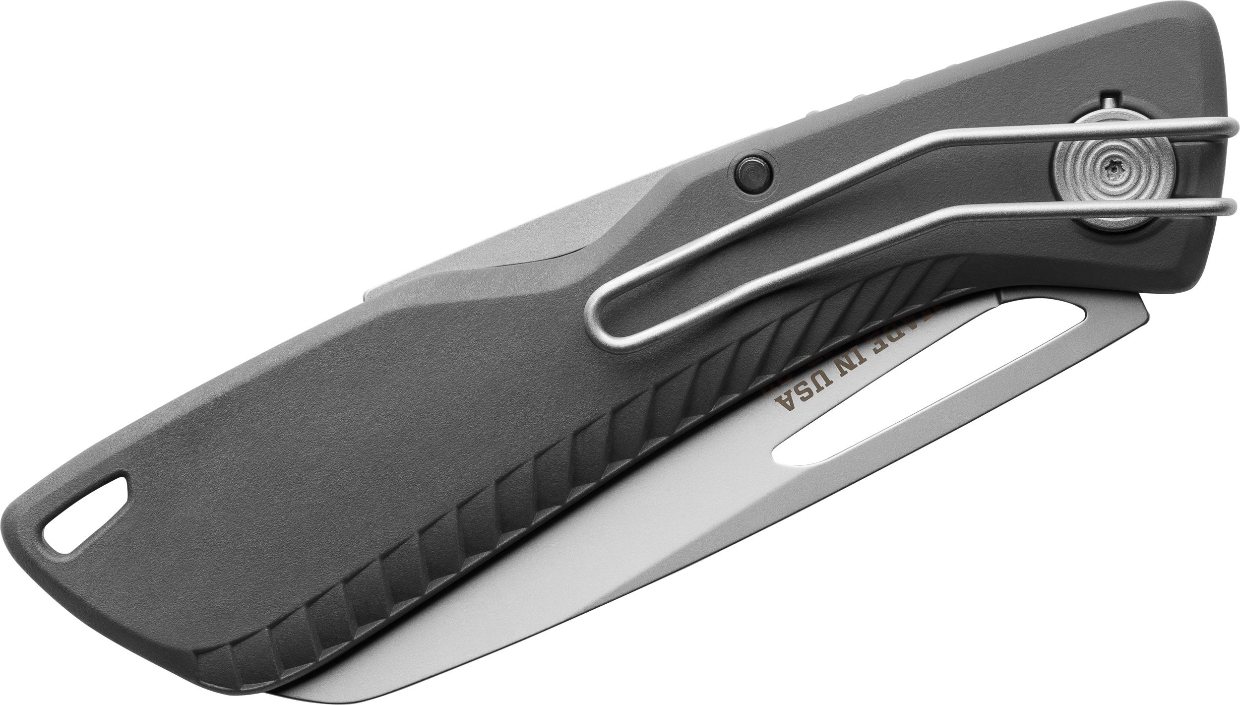 Gerber Shark Belly Folding Knife 3.2 Satin Plain Blade, Gray GFN Handles -  KnifeCenter - 31-003214