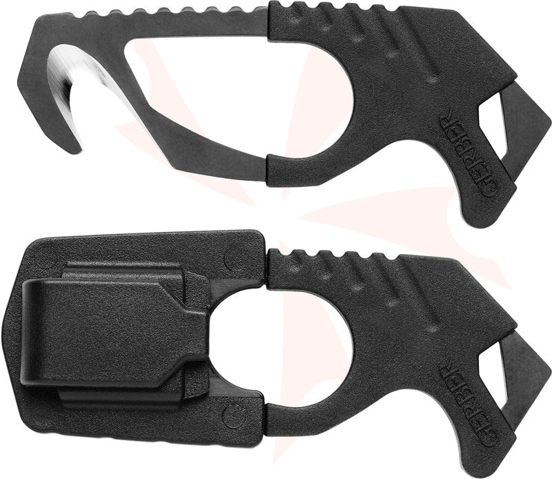 Gerber (Black) Strap Cutter / Rescue Hook 4.375