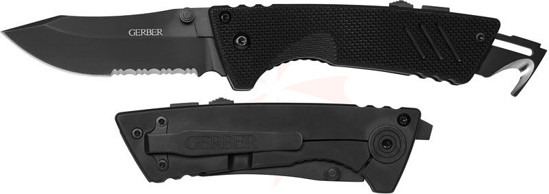 Gerber S.A.H. (Safety Auto Hook) Folding Rescue Knife 3.6