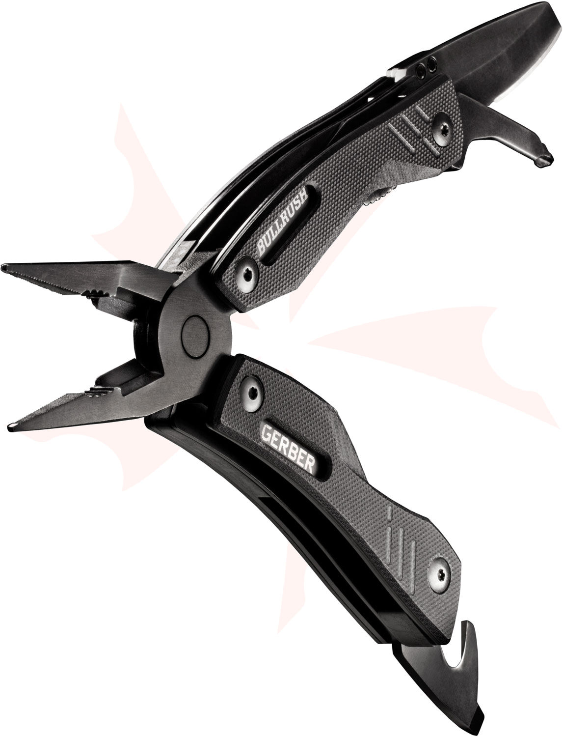 Gerber Tactical Bullrush Multi-Tool, G10 Handles, Nylon Sheath 