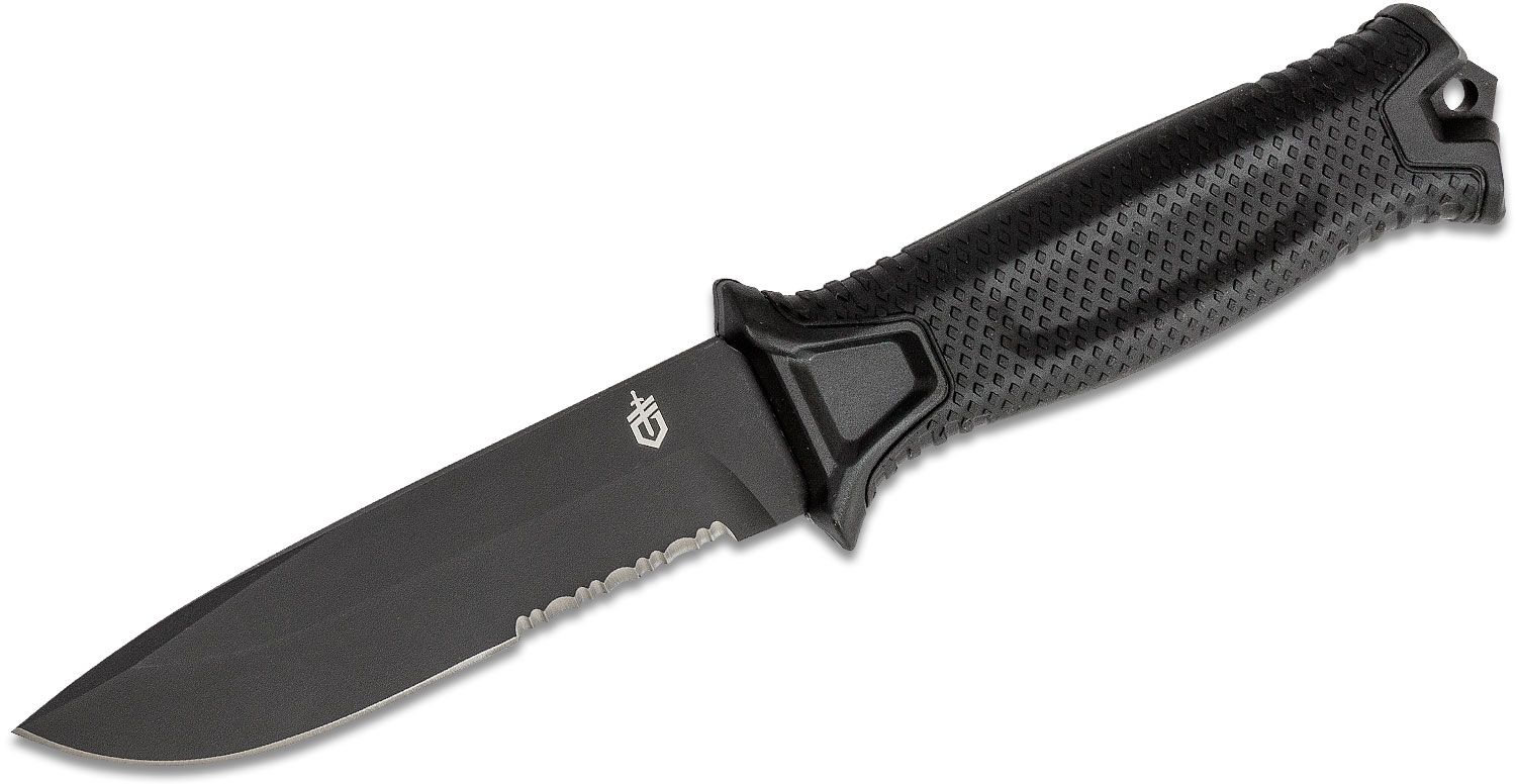 Gerber StrongArm Fixed Blade Black Serrated Edge (30-001060)