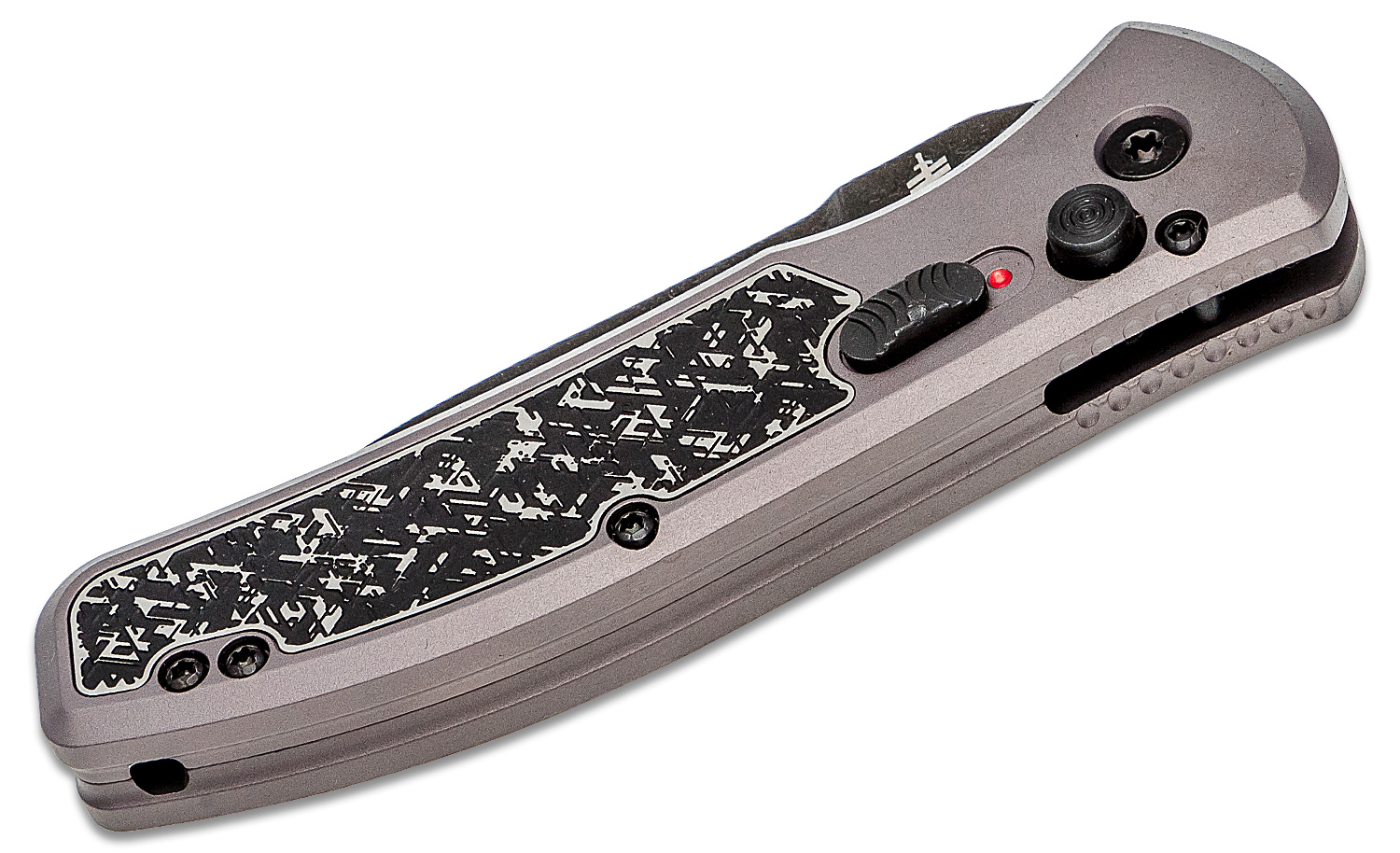 Gerber Empower AUTO Folding Knife 3.25" S30V Black Plain Blade, Gray