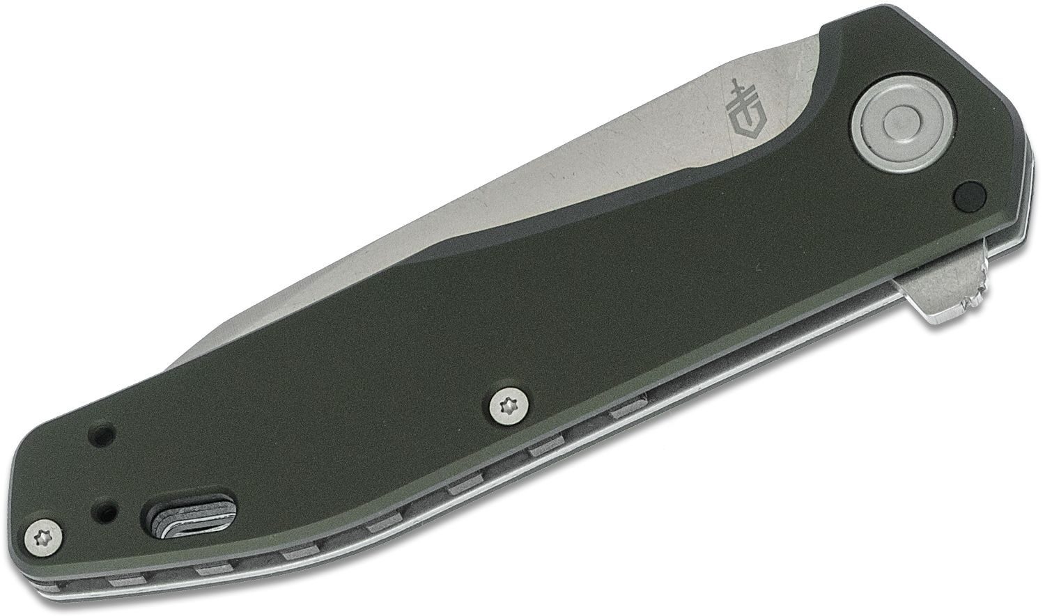Gerber Fastball Flipper Knife 3 S30V Stonewashed Wharncliffe Blade, Flat  Sage Green Aluminum Handles - USA Made - KnifeCenter - 30-001610