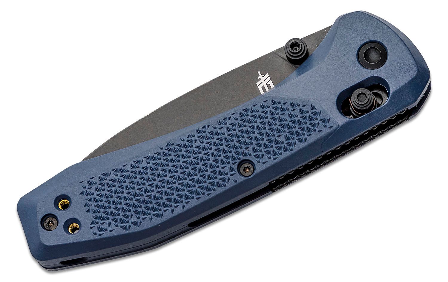 Gerber Reserve Sedulo Pivot Lock Folding Knife 3.4 Black Oxide Drop Point  Blade, Blue FRN Handles - KnifeCenter - 30-001706