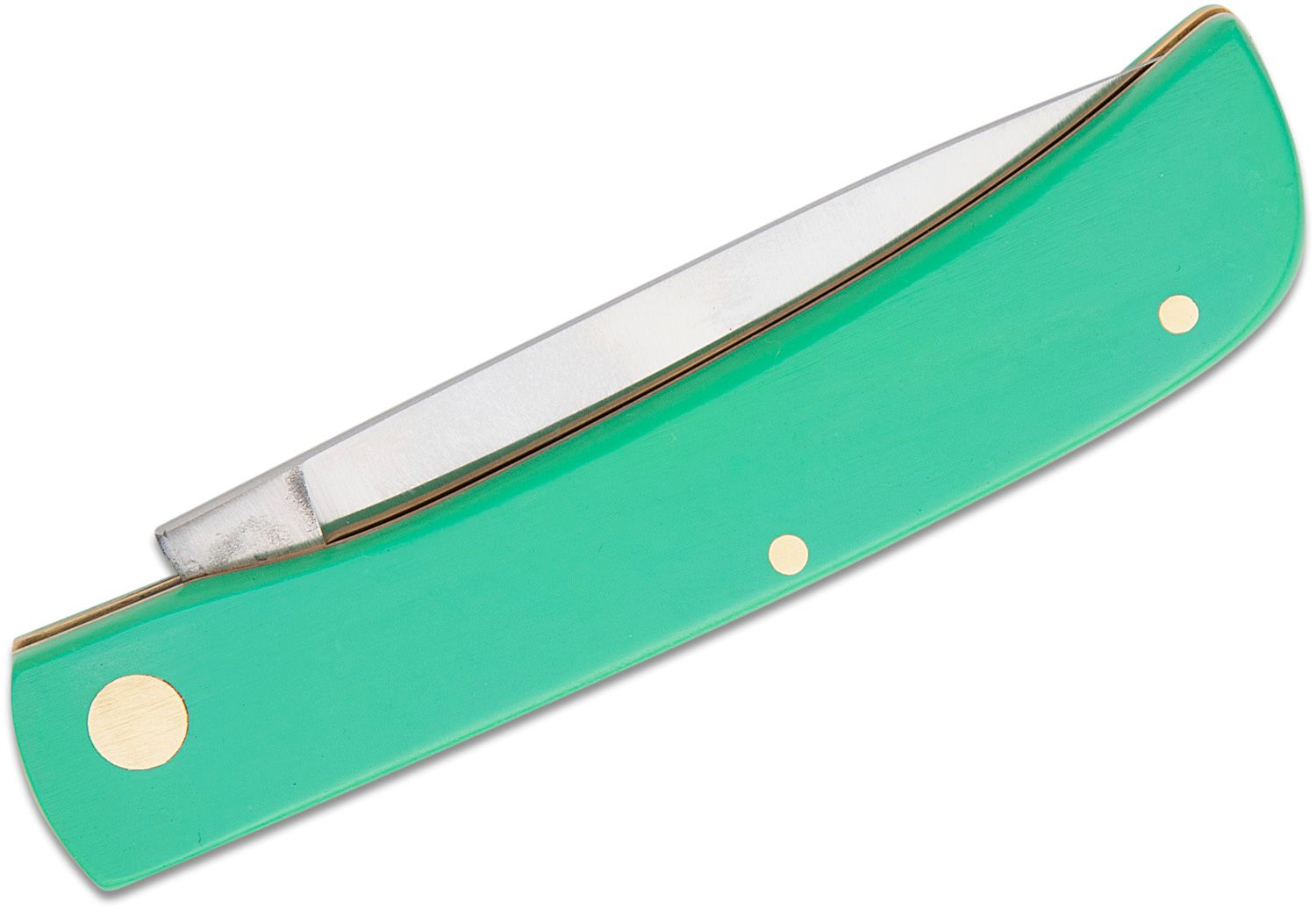 Eye Brand Clodbuster Jr Green Folding Knife - Smoky Mountain Knife