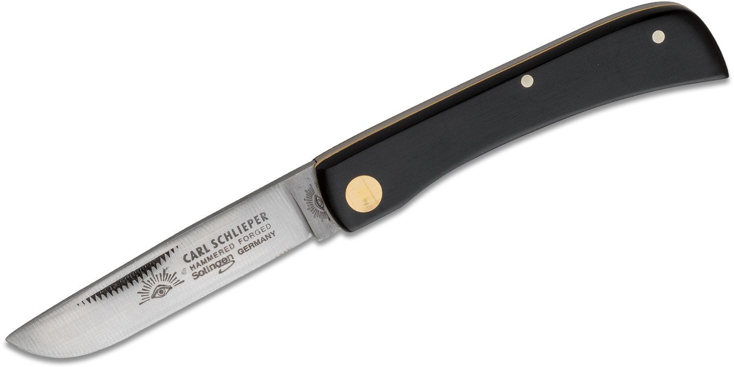 Vtg C Schlieper German Eye Brand Twin Set Stainless Fixed Blade Hunting  Knife - ePrague, LLC