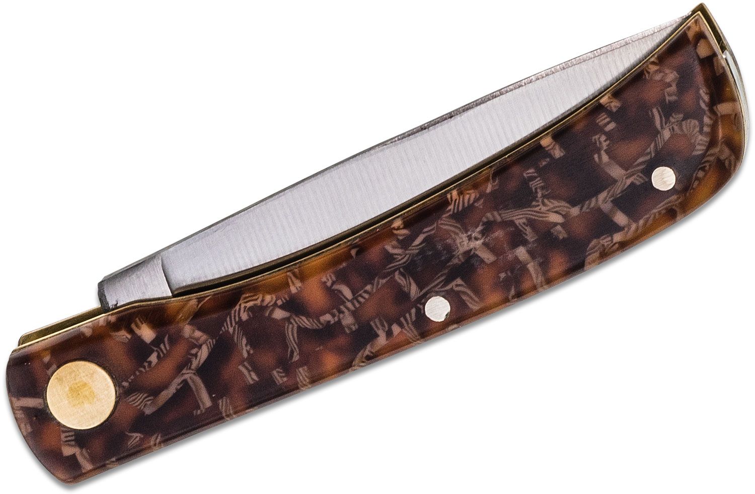 German Eye Brand Carl Schlieper Clodbuster Jr. Folding Knife 2.875 Blade,  Multi-Colored Plastic Handles - KnifeCenter - GE99JRCRO - Discontinued