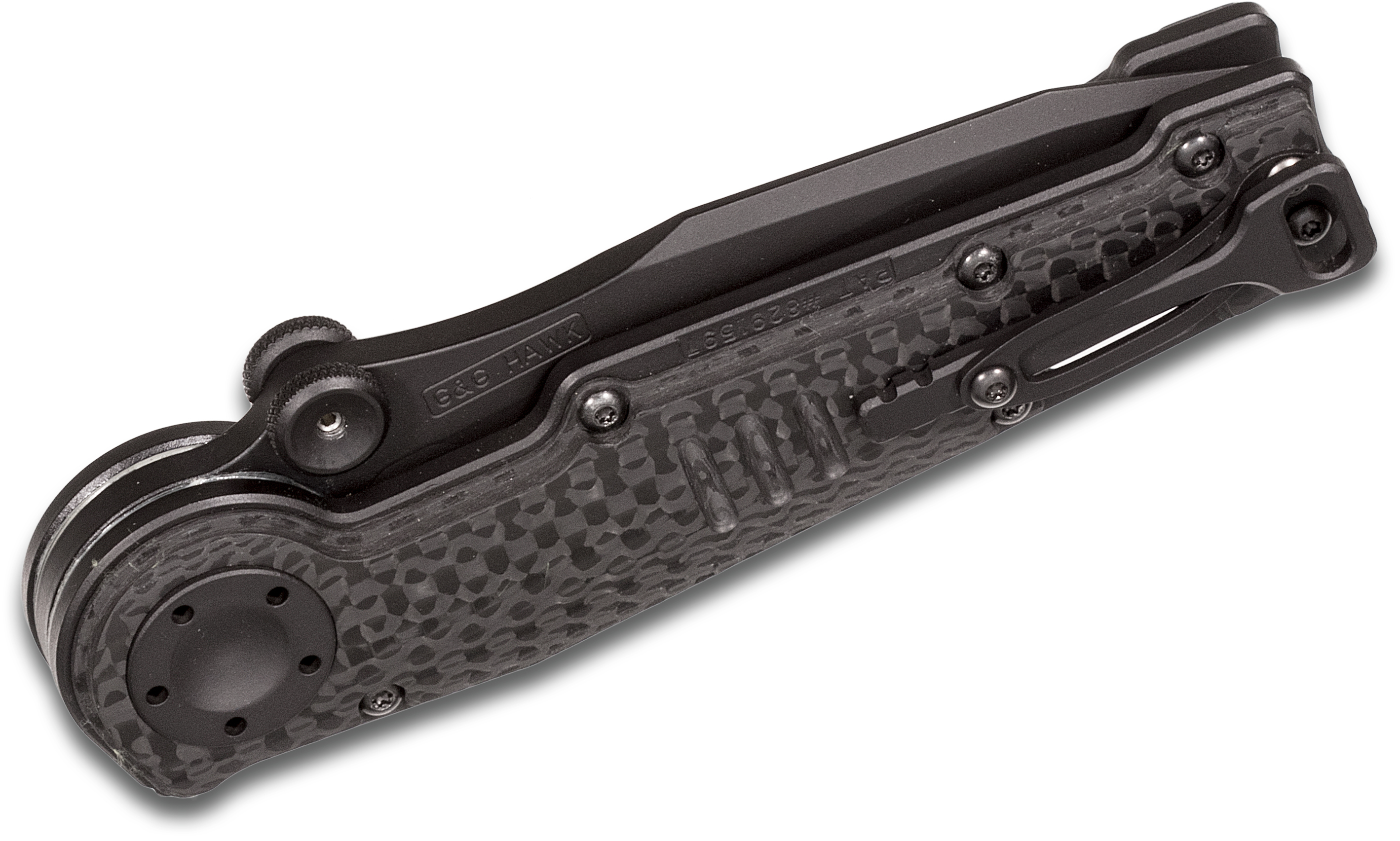 Grant & Gavin Hawk Mid-Tech MUDD Folding Knife 3.25