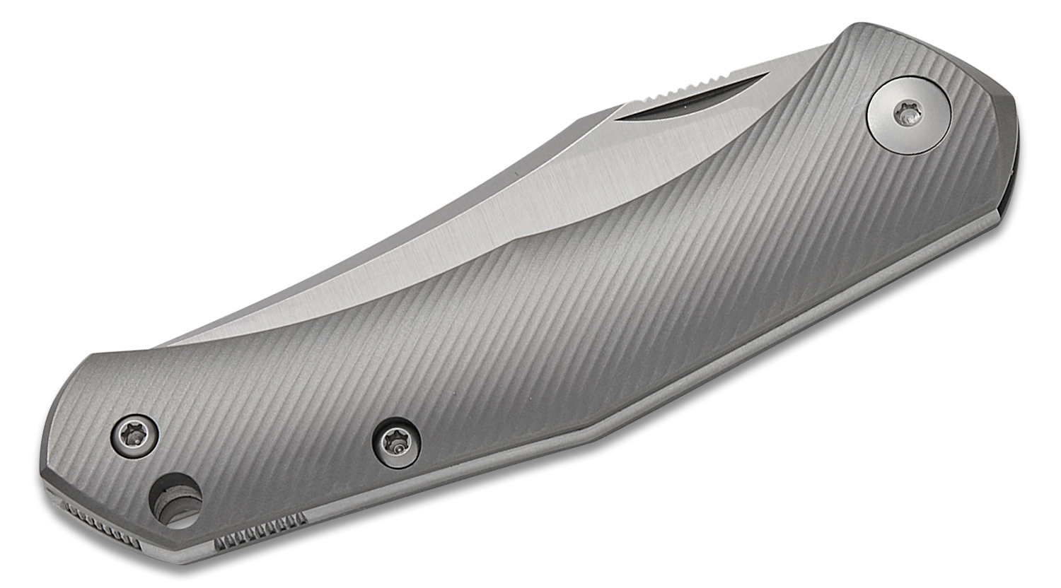値下げ★ミッドレングス 8ft ハンドシェイプ★美品　グレー GiantMouse ACE Jutland Slipjoint Folding Knife 2.65