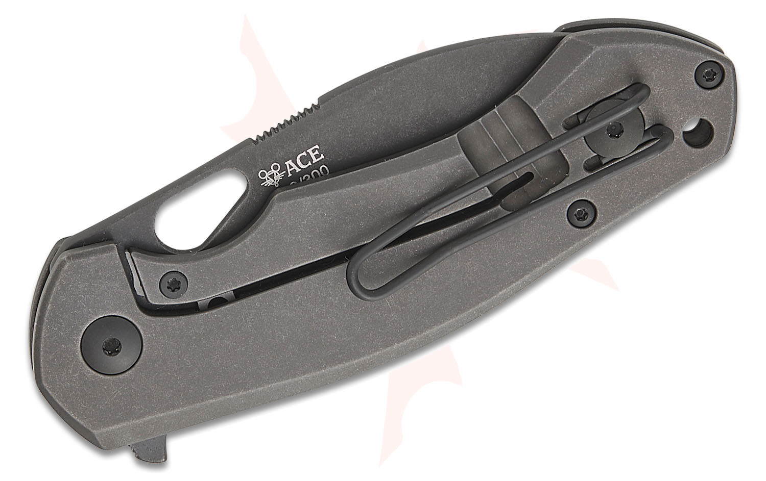 GiantMouse ACE Biblio Frame Lock Flipper Knife 2.76