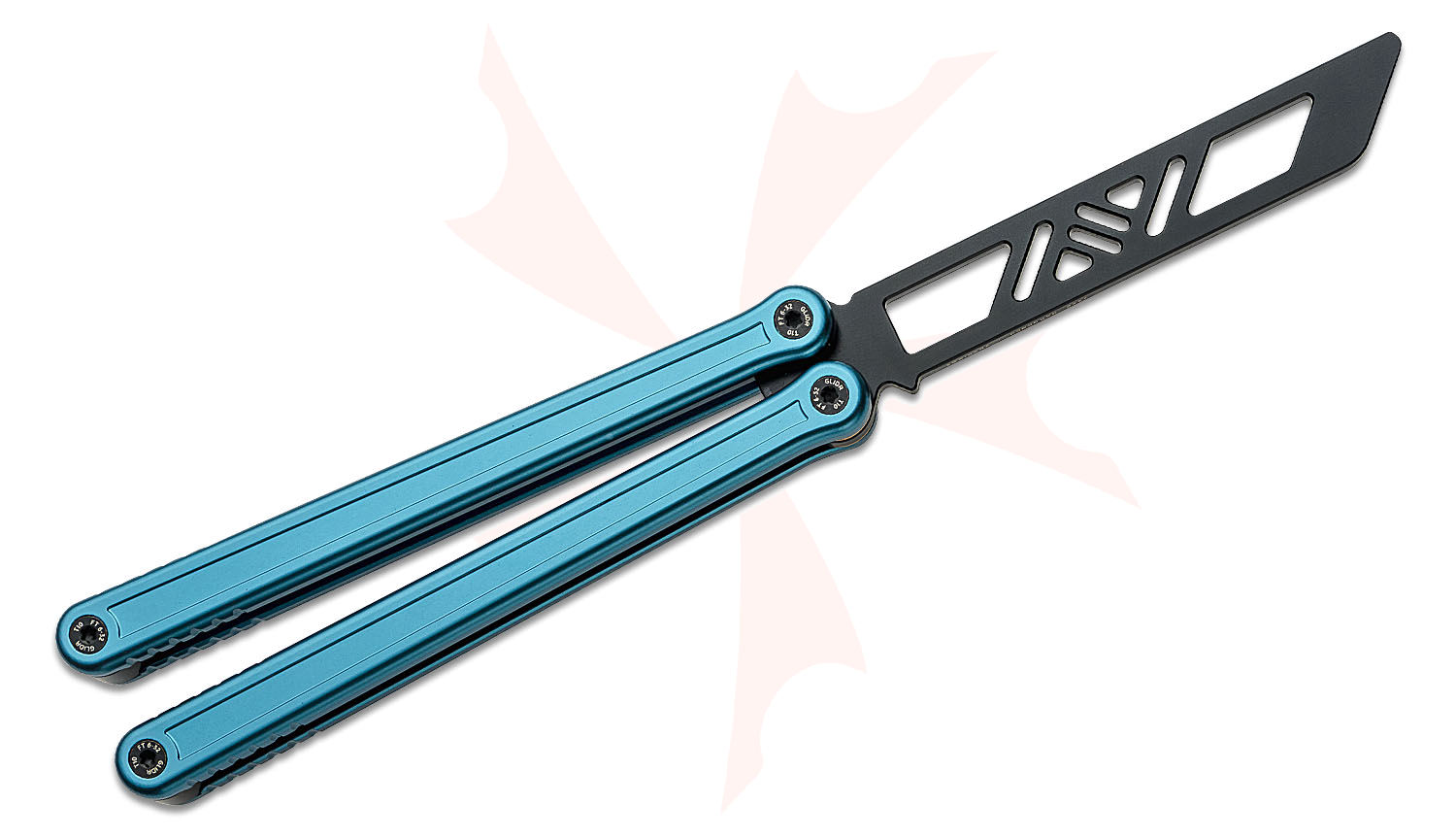 Glidr Antarctic Blue Moon Balisong Butterfly Trainer 4.8
