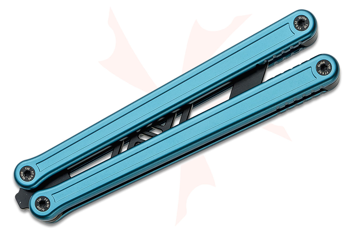 Glidr Antarctic Blue Moon Balisong Butterfly Trainer 4.8