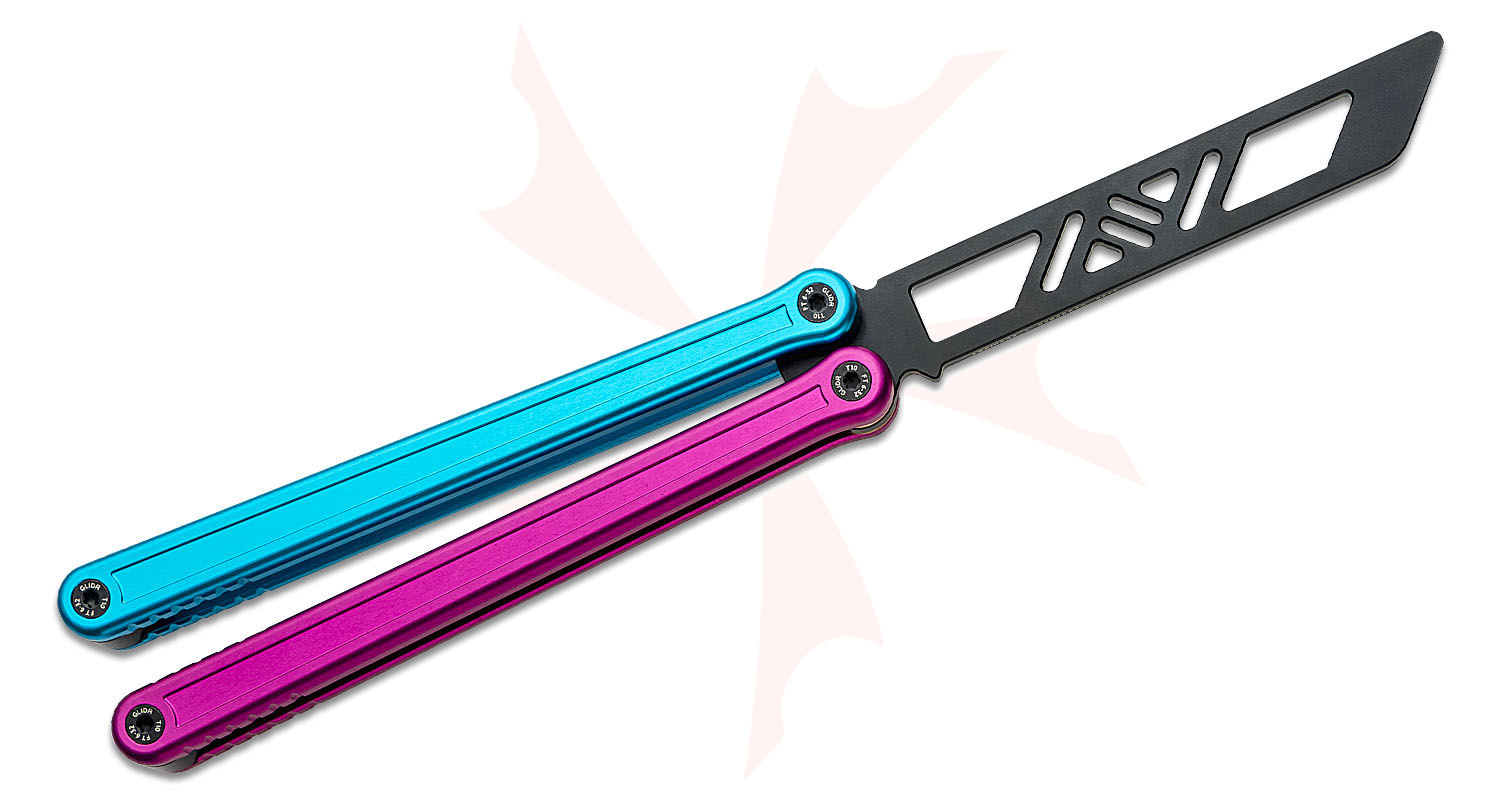 Glidr Antarctic Cotton Candy Balisong Butterfly Trainer 4.8