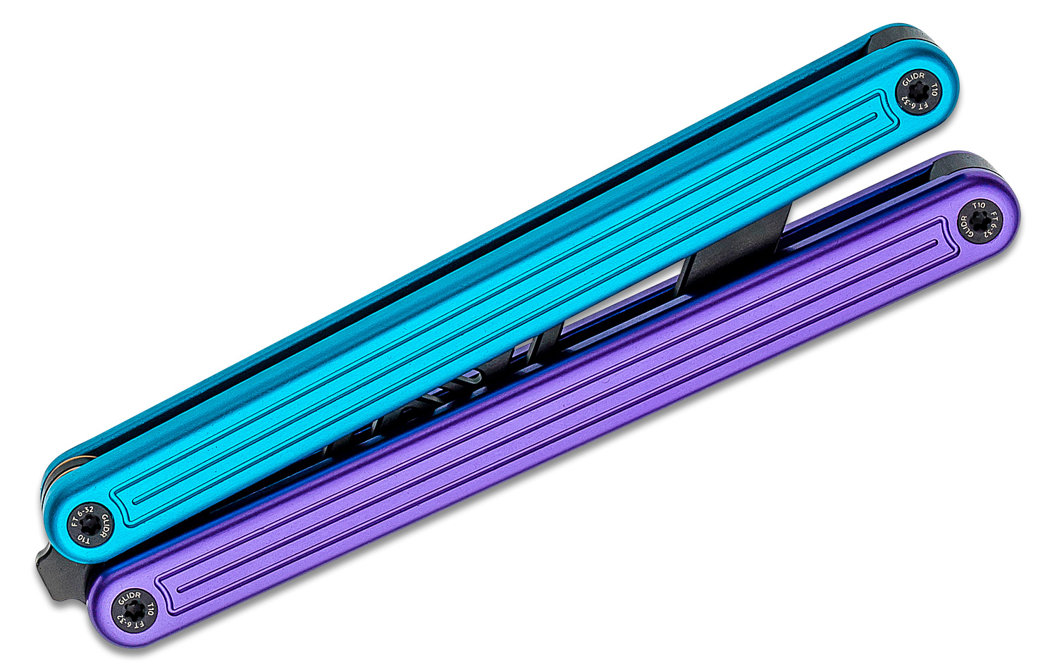 Glidr Arctic Blurple Balisong Butterfly Trainer 4.8