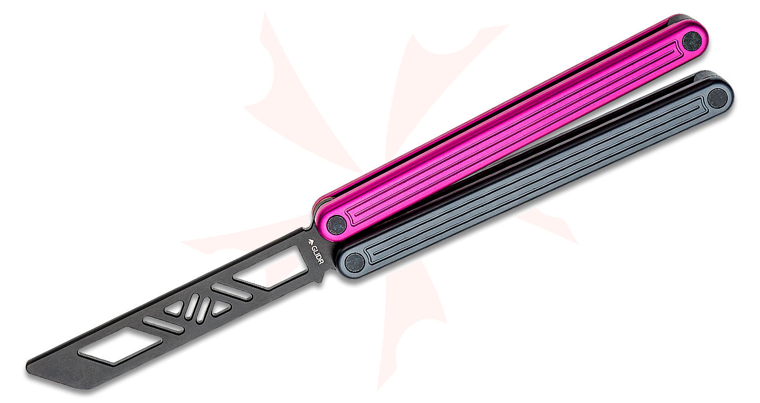Glidr Arctic Dark Rose Balisong Butterfly Trainer 4.8