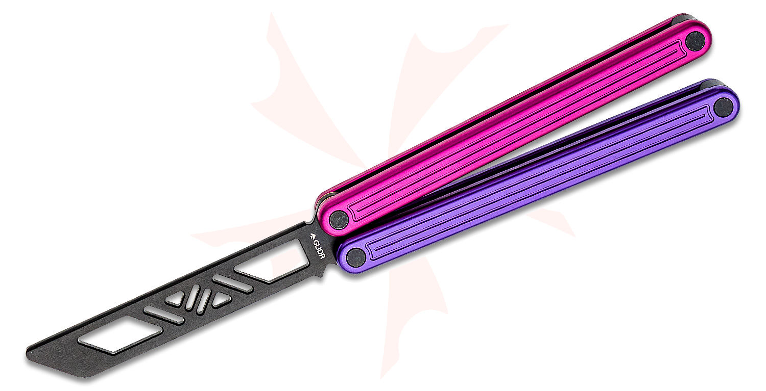 GLIDR バタフライナイフ型 トレーナー　グライドル Glidr Arctic Milky Way Balisong Butterfly Trainer 4.8