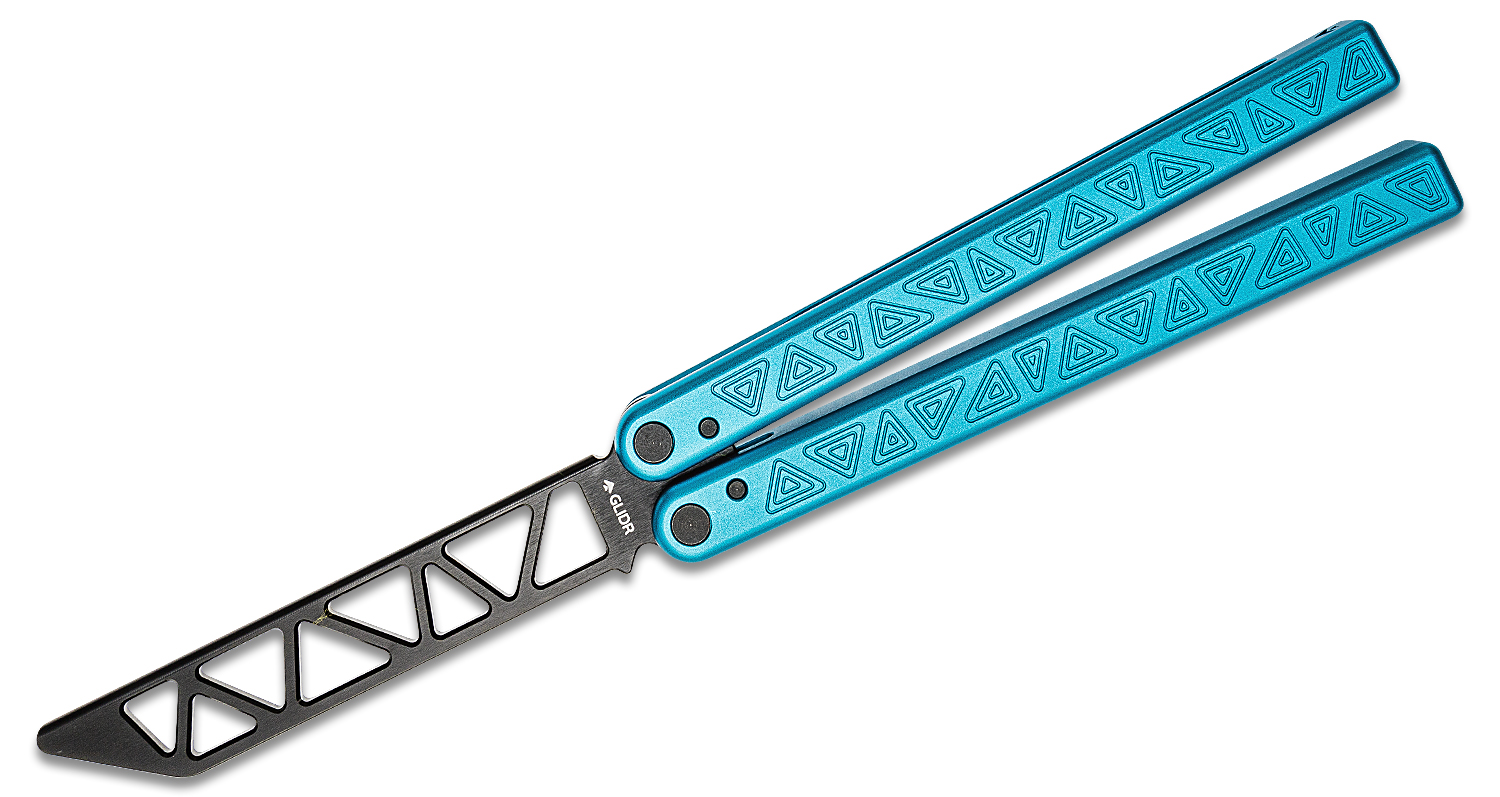 Glidr Original 3 Sky Blue Balisong Butterfly Trainer 4.8